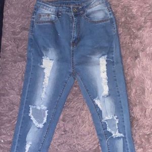 shein ripped jeans